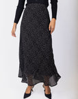 Lisa Skirt (Black Polka Dot) - Skirt - Yakira Bella