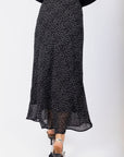 Lisa Skirt (Black Polka Dot) - Skirt - Yakira Bella