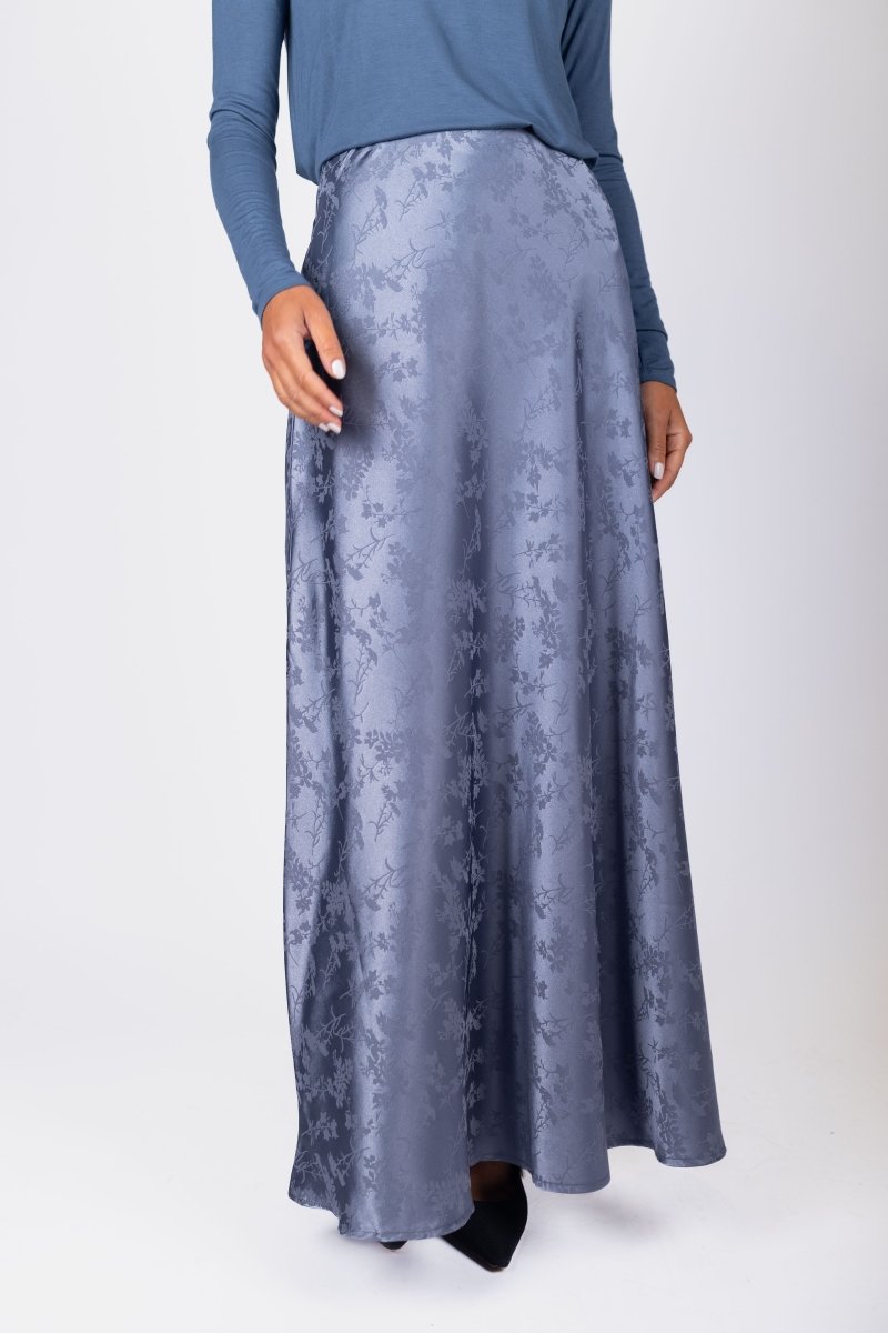 Lisa Skirt (Blue/Grey) - Skirt - Yakira Bella