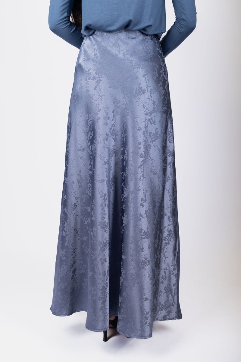 Lisa Skirt (Blue/Grey) - Skirt - Yakira Bella