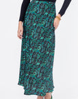 Lisa Skirt (Green Pattern) - Skirt - Yakira Bella