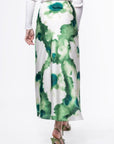 Lisa Skirt (Ivory/Green) - Skirt - Yakira Bella