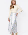 Lisa Skirt (Light Green Ground) - Skirt - Yakira Bella
