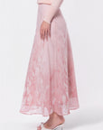 Lisa Skirt (Light Pink Flower) - Skirt - Yakira Bella