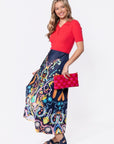 Lisa Skirt (Navy Ground) - Skirt - Yakira Bella