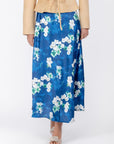 Lisa Skirt (Navy Pattern) - Skirt - Yakira Bella