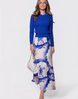 Lisa Skirt (Pink/Blue) - Skirt - Yakira Bella