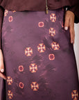 Lisa Skirt (Plum Ground) - Skirt - Yakira Bella