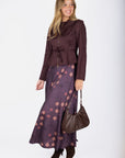 Lisa Skirt (Plum Ground) - Skirt - Yakira Bella