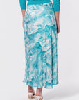 Lisa Skirt (Teal Green Pattern) - Skirt - Yakira Bella