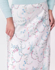 Lisa Skirt (White Flower) - Skirt - Yakira Bella