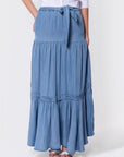 Lloly Skirt (Blue) - Skirt - Yakira Bella