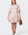 Lola Dress (Beige Pattern) - Dress - Yakira Bella