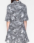 LOLA DRESS (BLACK FLOWER) - Dress - Yakira Bella