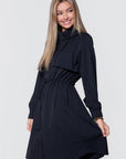Loni Dress 39" (Black) - Dress - Yakira Bella
