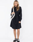 Loni Dress (Black) - Dress - Yakira Bella
