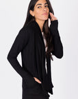 LORETTA CARDIGAN (BLACK) - Top - Yakira Bella