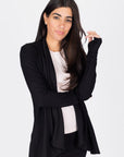 LORETTA CARDIGAN (BLACK) - Top - Yakira Bella