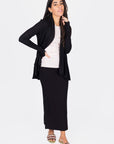 LORETTA CARDIGAN (BLACK) - Top - Yakira Bella