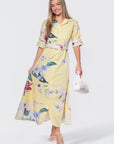 Lorina Dress (Yellow) - Dress - Yakira Bella
