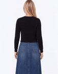 Lucca Cardigan (Black) - Top - Yakira Bella