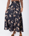 Lucia Skirt (Black Ground) - Skirt - Yakira Bella