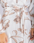 Lucia Skirt (White Ground) - Skirt - Yakira Bella