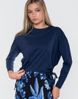 Lumi Top (Navy) - Top - Yakira Bella