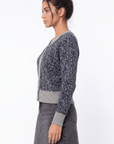 Mabel Cardigan (Grey Navy) - Top - Yakira Bella