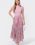 Madison Skirt (Pink) - Skirt - Yakira Bella