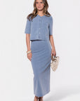 Maisy Top (Blue) - Top - Yakira Bella