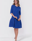 Mali Dress 38" (Royal Blue) - Dress - Yakira Bella