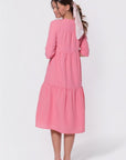 Mali Dress 42" (Pink) - Dress - Yakira Bella
