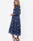 Maren Dress (Black Pattern) - Dress - Yakira Bella
