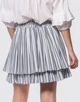 Maria Skirt (White/Black) - Skirt - Yakira Bella