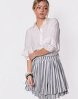 Maria Skirt (White/Black) - Skirt - Yakira Bella