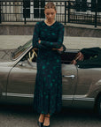 Mariella Dress (Black Green) - Dress - Yakira Bella