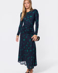 Mariella Dress (Black Green) - Dress - Yakira Bella