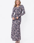 Mariella Dress (Black Pattern) - Dress - Yakira Bella