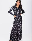 Mariella Dress (Black/White) - Dress - Yakira Bella