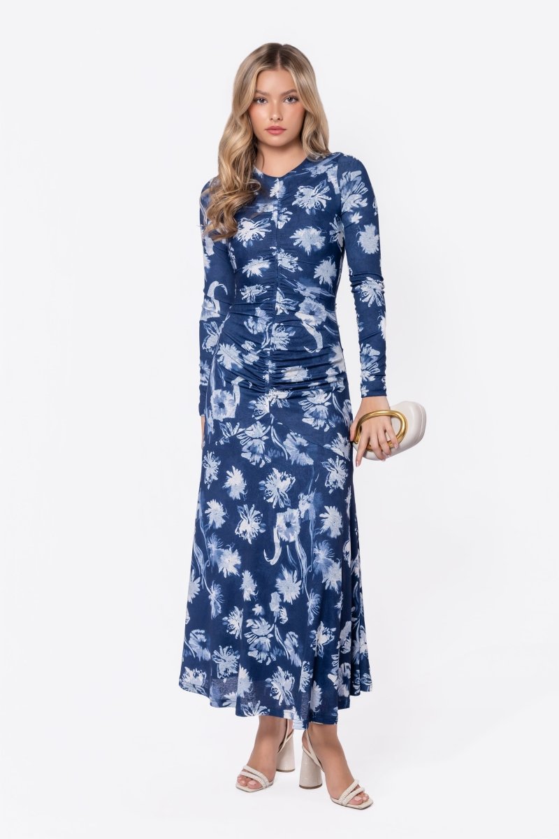Mariella Dress (Blue Flower) XS Mariella Dress (Blue Flower) XS