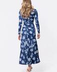 Mariella Dress (Blue Flower) - Dress - Yakira Bella