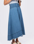 MARINA SKIRT (BLUE) - Skirt - Yakira Bella