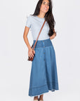 MARINA SKIRT (BLUE) - Skirt - Yakira Bella