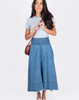 MARINA SKIRT (BLUE) - Skirt - Yakira Bella