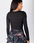 Marina Top (Black) - Top - Yakira Bella