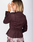 Maris Jacket (Dark Brown) - Top - Yakira Bella