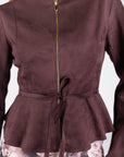 Maris Jacket (Dark Brown) - Top - Yakira Bella