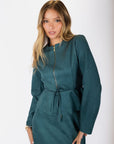 Maris Jacket (Dark Green) - Top - Yakira Bella