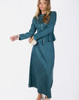 Maris Skirt (Dark Green) - Skirt - Yakira Bella